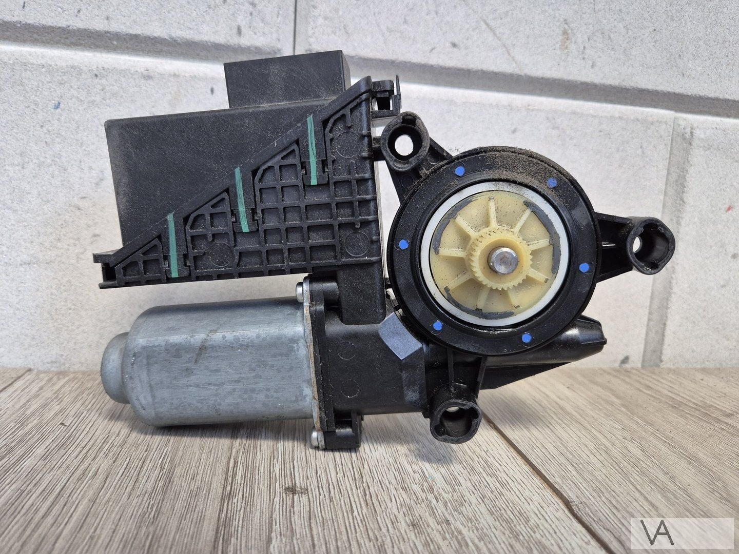 VW Polo 9n3 2005 - 2008 raammotor links voor 4 elek. ramen, Gebruikt, -, Volkswagen, -