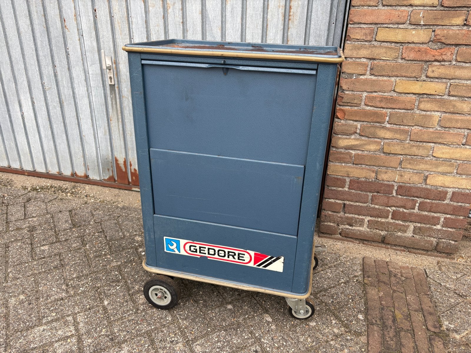 Gedore Adjudant Gereedschapswagen - Robuust en Mobiel, Doe-het-zelf en Verbouw, Ophalen, Gebruikt, Gereedschapsopslag, Gedore