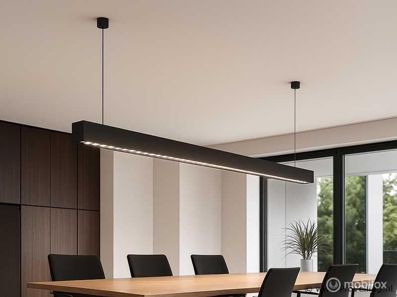 Online Veiling: 5 x LED Lineaire Hanglamp – 35W – 120cm –..., Nieuw