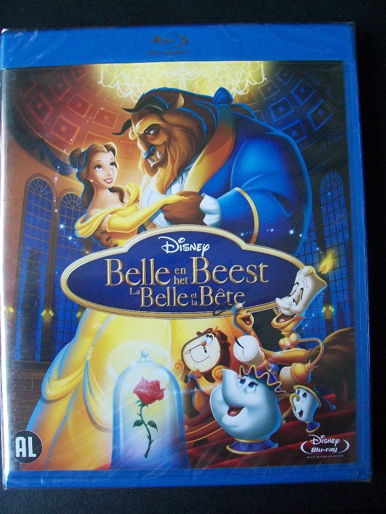 Blu-ray Disney BELLE en het BEEST rugnr. 33 uit (1991) seal, Cd's en Dvd's, Verzenden, Nederlands, Film, Nederlands