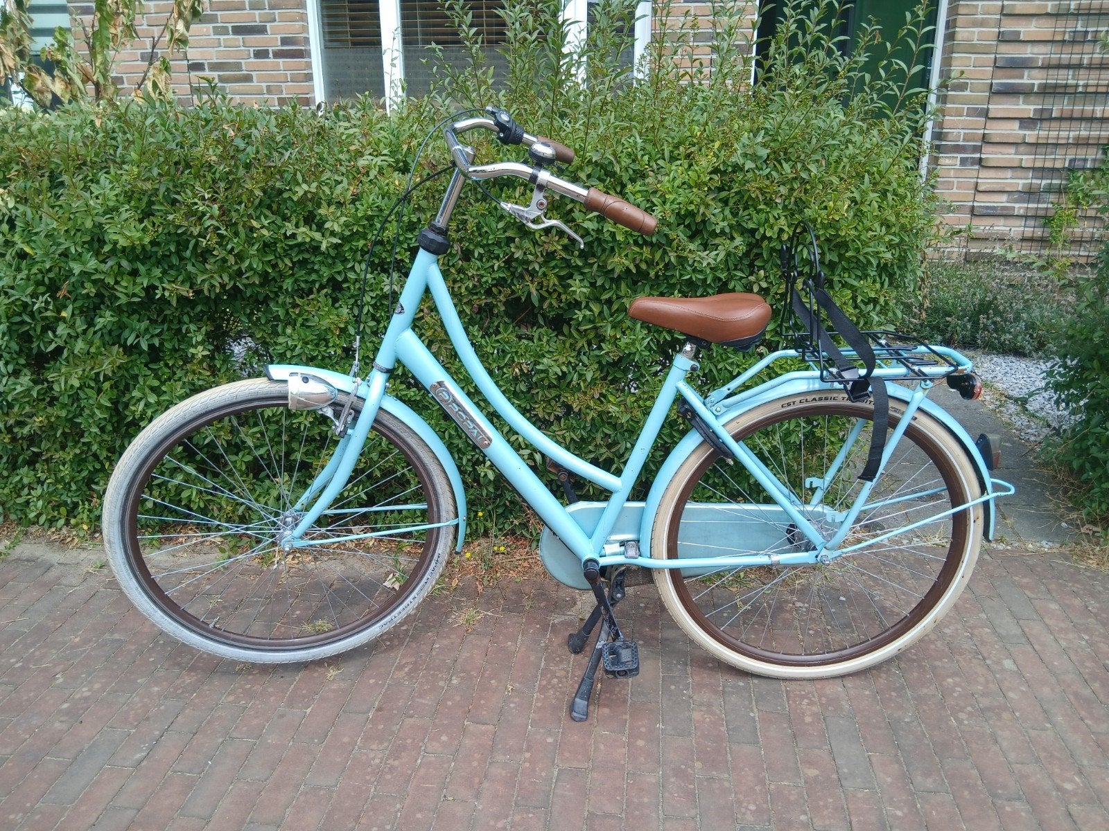 Popal meisjes fiets 28 inch met 3 versnellingen, Gebruikt, 47 tot 50 cm, Versnellingen, Ophalen