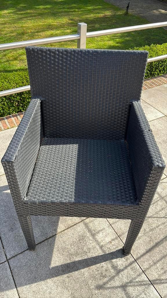 Tuinstoel Wicker, Ophalen, Zo goed als nieuw, Wicker