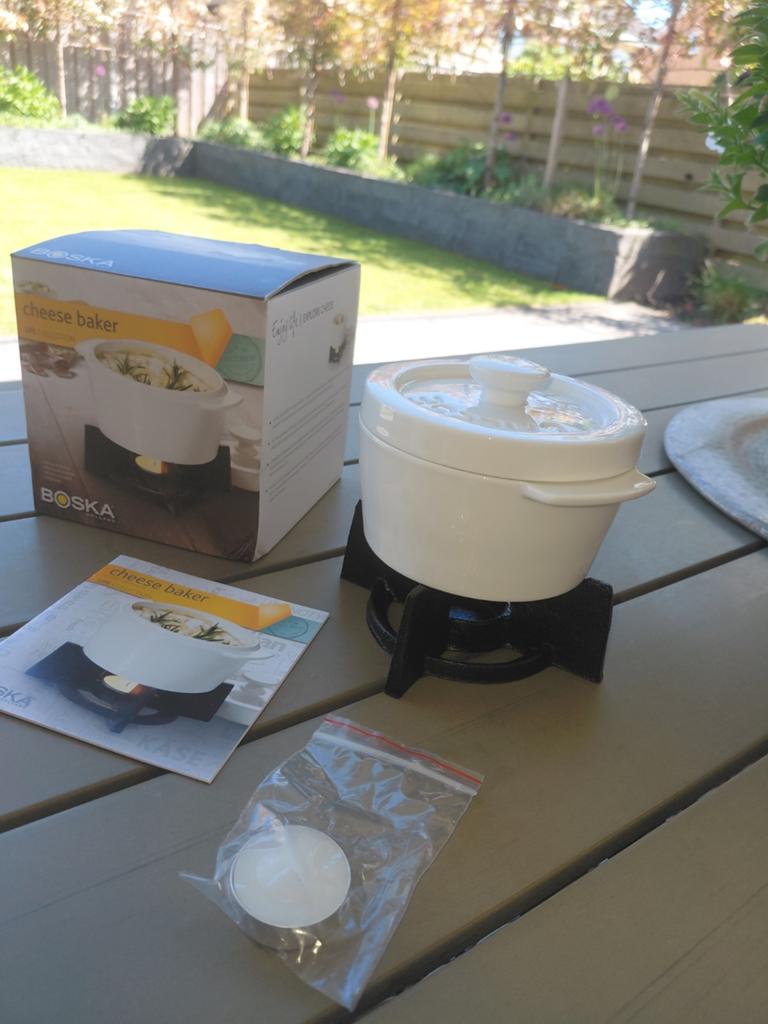Boska Cheese Baker - Kaasfondue/Camembert Baker, Ophalen, Zo goed als nieuw