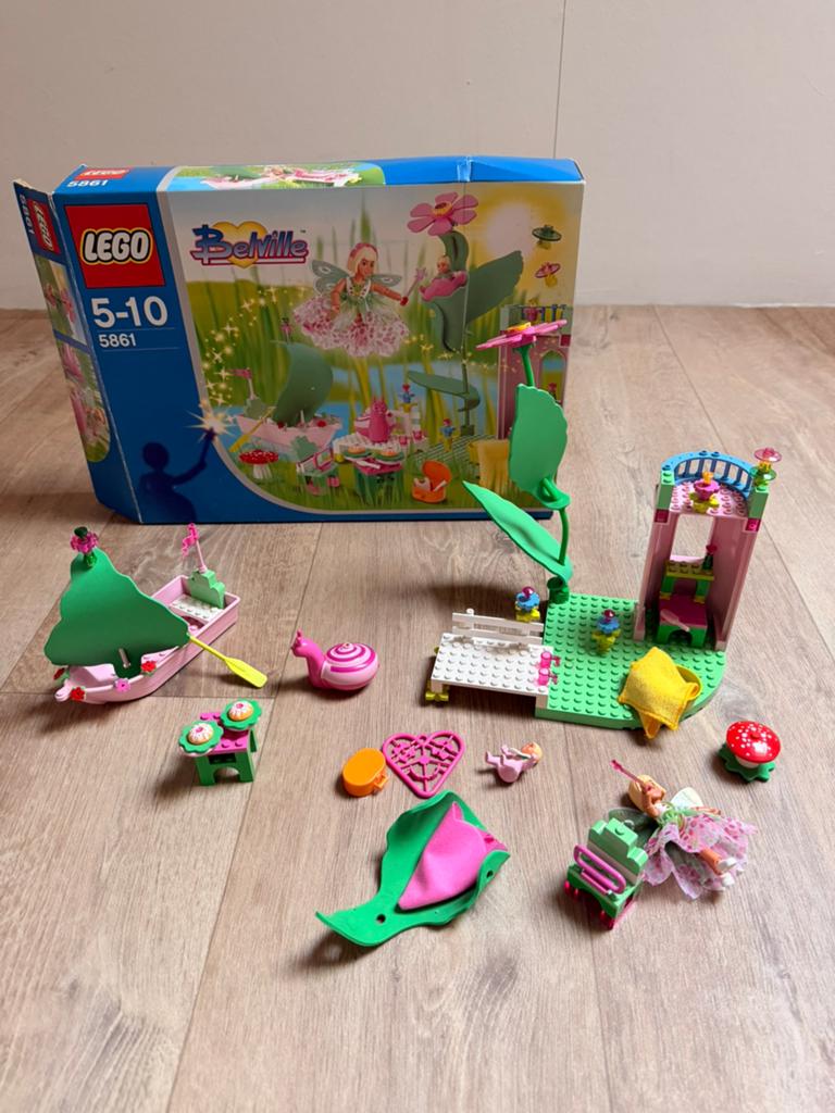 Lego Belville 5861 Fairy island zga compleet, Ophalen of Verzenden, Zo goed als nieuw