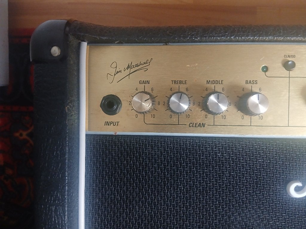 Marshall JCM 2000 DSL 201 model 20watt 1x12 Tube Amplifier, Minder dan 60 watt, Ophalen, Overige merken, Gebruikt