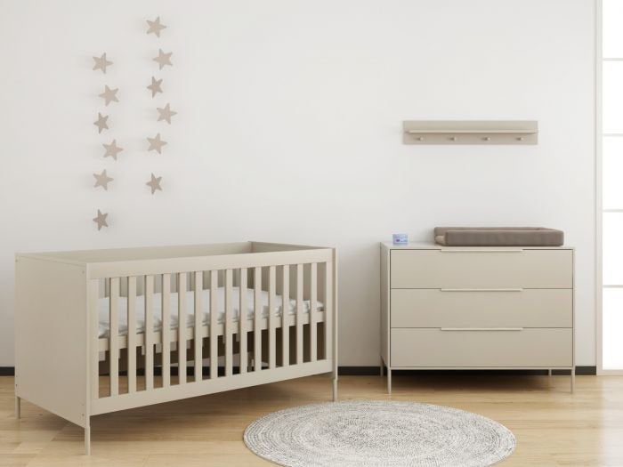 Complete babykamer BornLucky Belmond kleur Clay, Ophalen, Zo goed als nieuw, Jongetje of Meisje