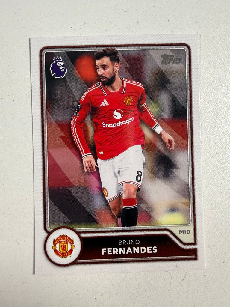 196 Bruno Fernandes Topps Premier League 2026-27, Ophalen of Verzenden, Nieuw, Buitenlandse clubs, Poster, Plaatje of Sticker