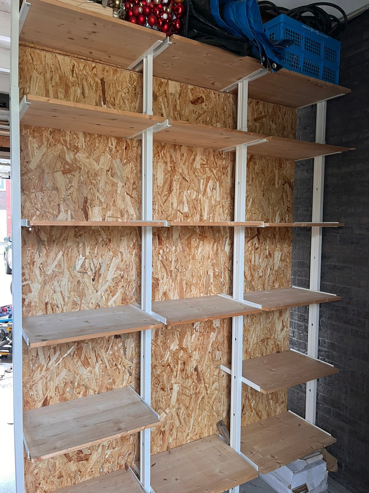 Garage stelling kast modulair elvarli, Ophalen, Zo goed als nieuw