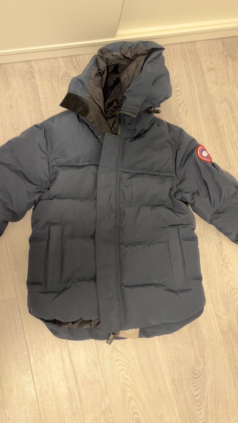 Canada goose jas maat S blauw, Ophalen of Verzenden, Zo goed als nieuw, Blauw