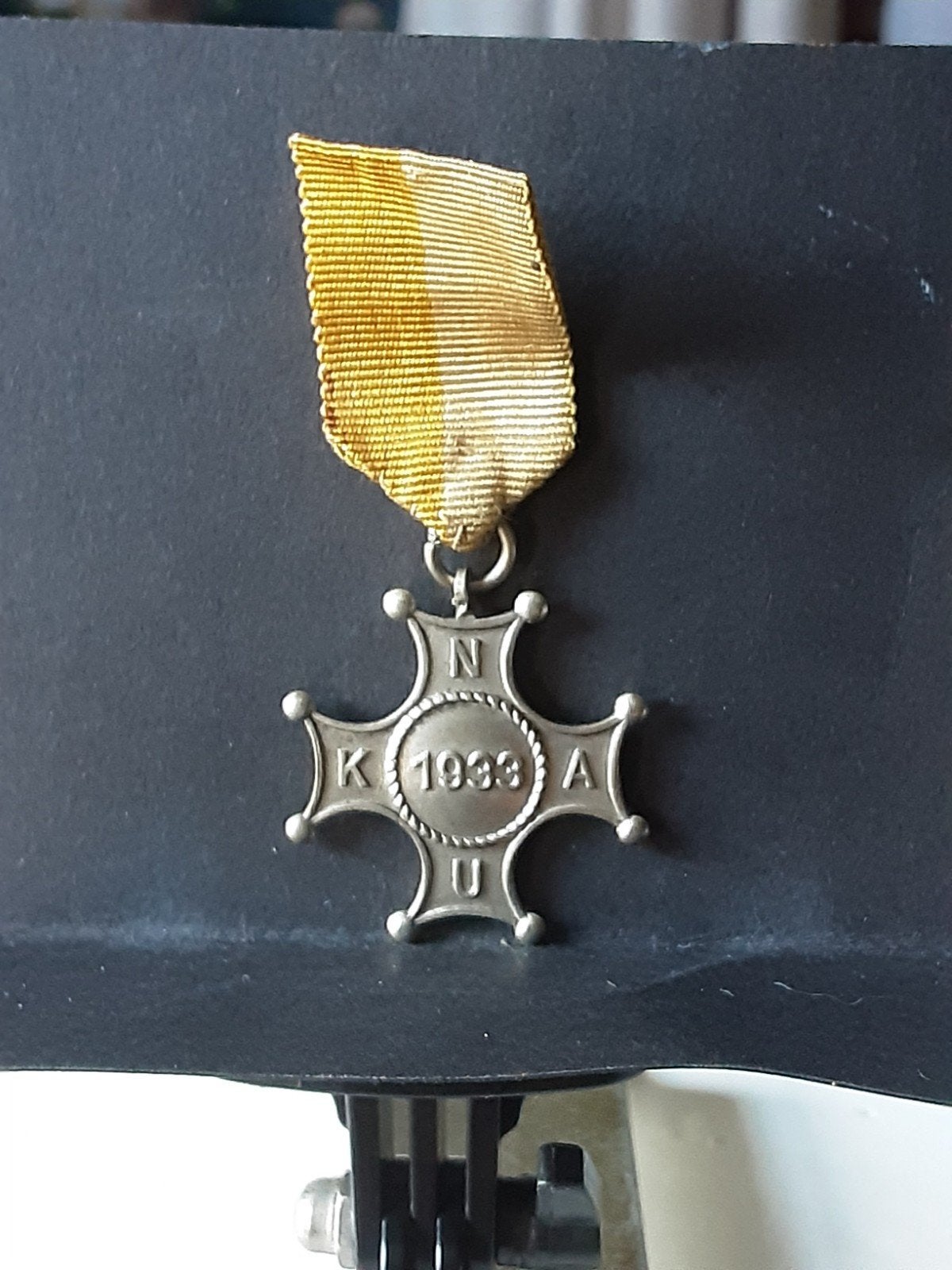 Medaille KNUA 1933, Ophalen of Verzenden, Overige materialen, Nederland