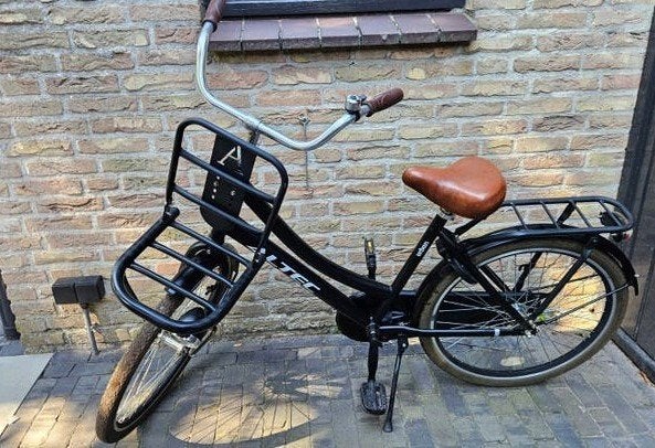 Altec meisjes transportfiets 24 inch, Fietsen en Brommers, Fietsen | Meisjes, Gebruikt, 24 inch, Terugtraprem, Ophalen