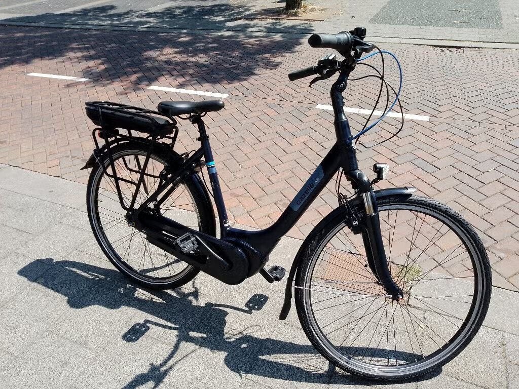 Gazelle Paris C7 d53 elektrische fiets Bosch middenmotor, Gebruikt, Gazelle, -, -