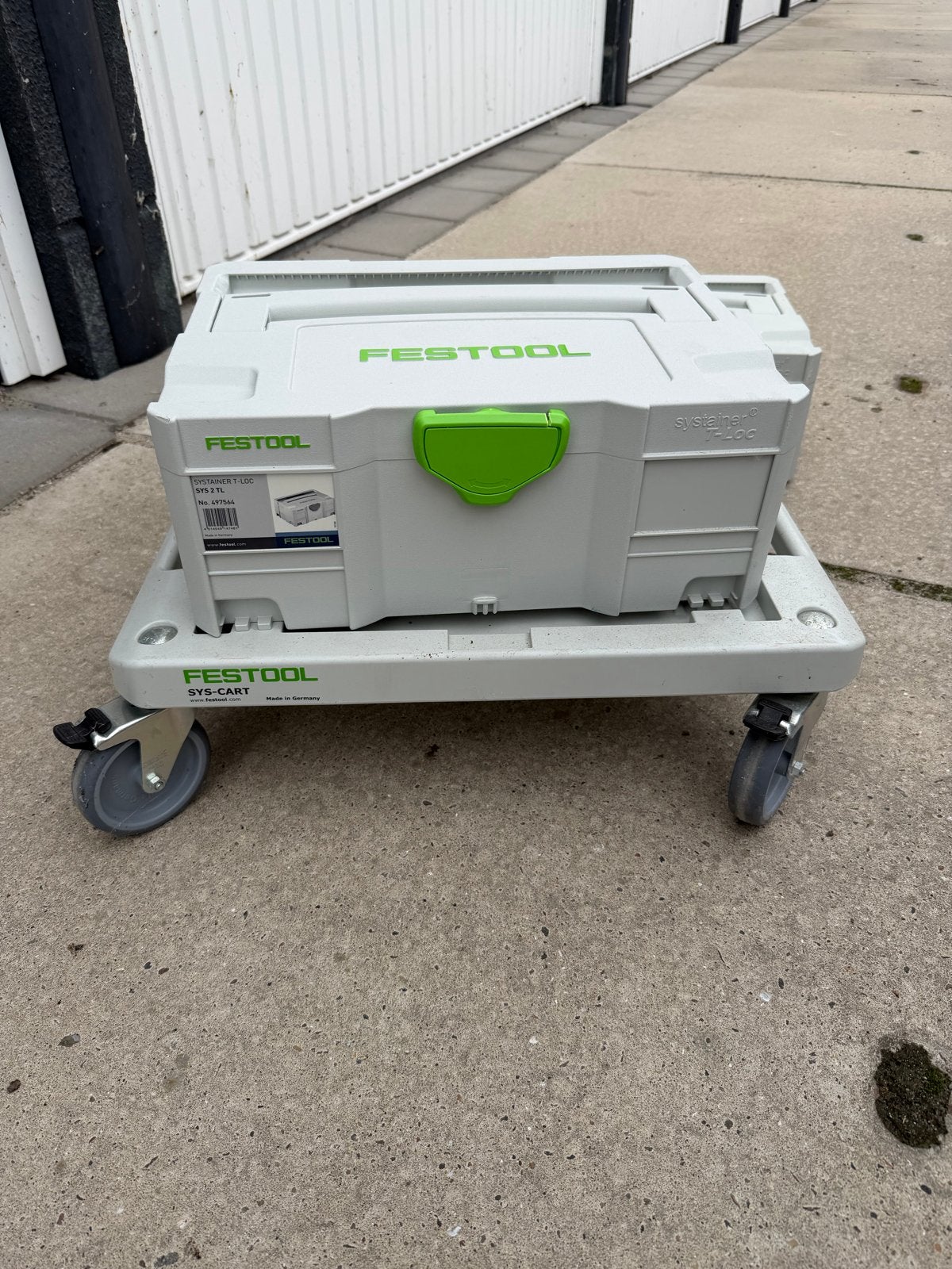 Festool Systainer T-Loc SYS 2 TL met SYS-Cart, Ophalen of Verzenden, Nieuw, Gereedschapsopslag, Festool