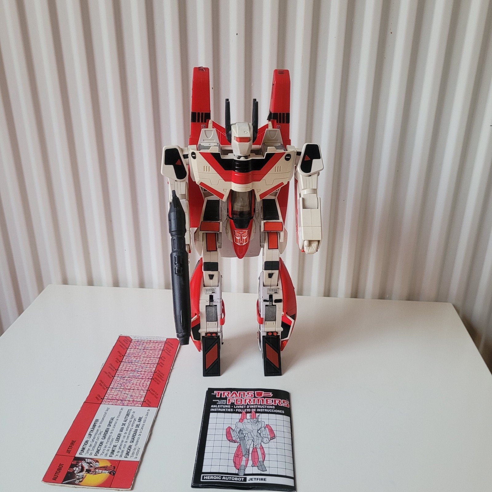 Transformers g1 jetfire, Verzamelen, Transformers, G1, Ophalen of Verzenden, Gebruikt
