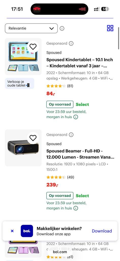 Mooi bol ecommerce merk met hoge reviews te koop