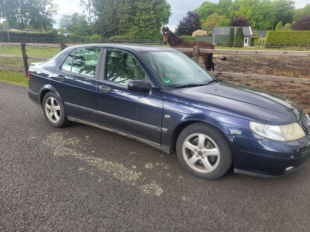 SAAB 9-5   2.3 volledige ingevulde onderhoudsboekje, Parkeersensor, Blauw, Bruin, Handgeschakeld