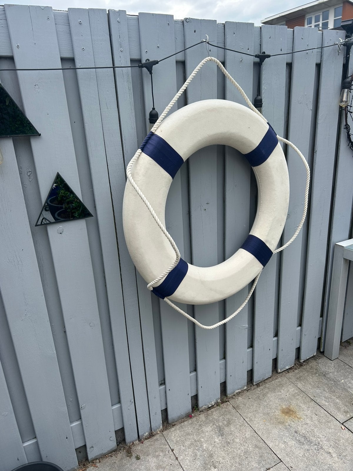 Reddingsboei leuke tuinaccessoire, Watersport en Boten, Ophalen, Gebruikt