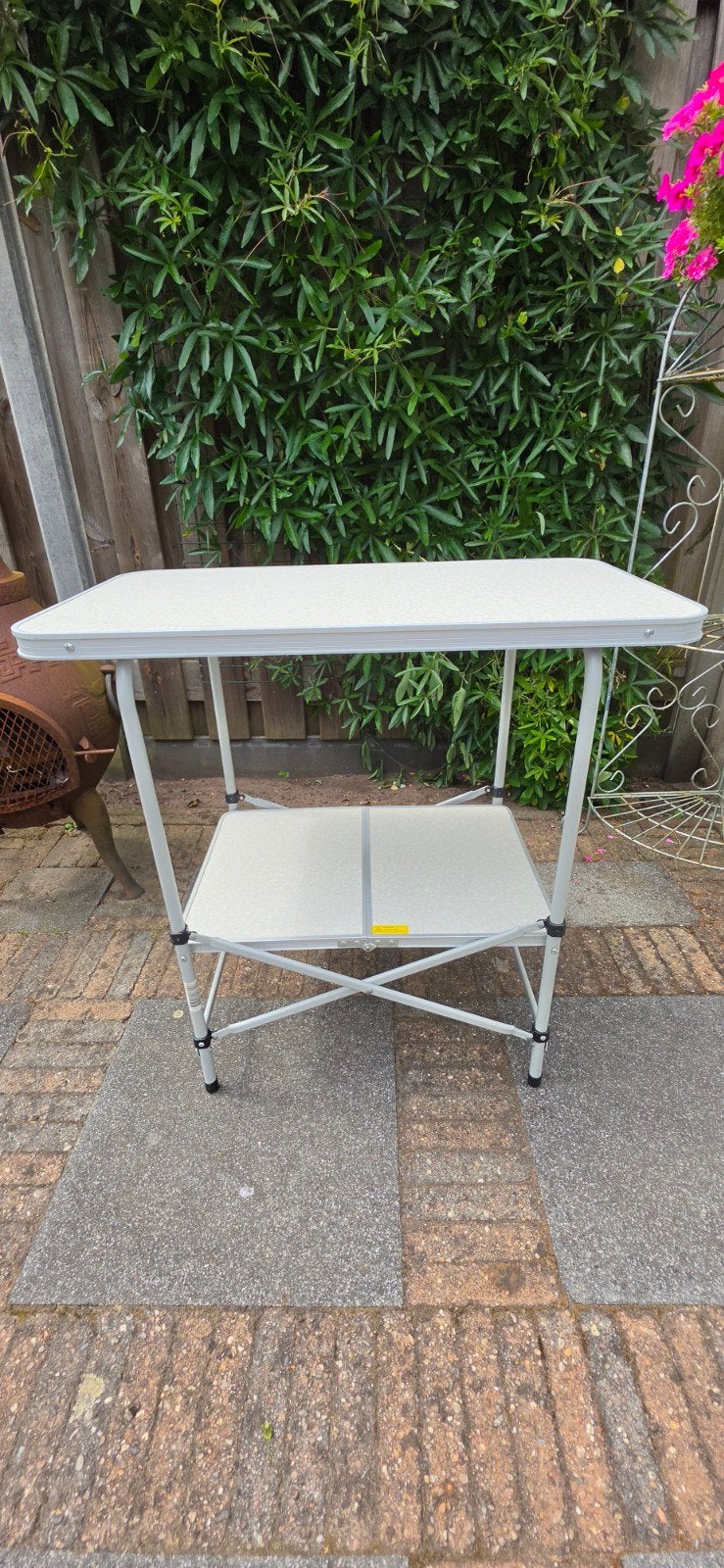 Compacte camping kooktafel, Caravans en Kamperen, Ophalen, Zo goed als nieuw, Campingtafel