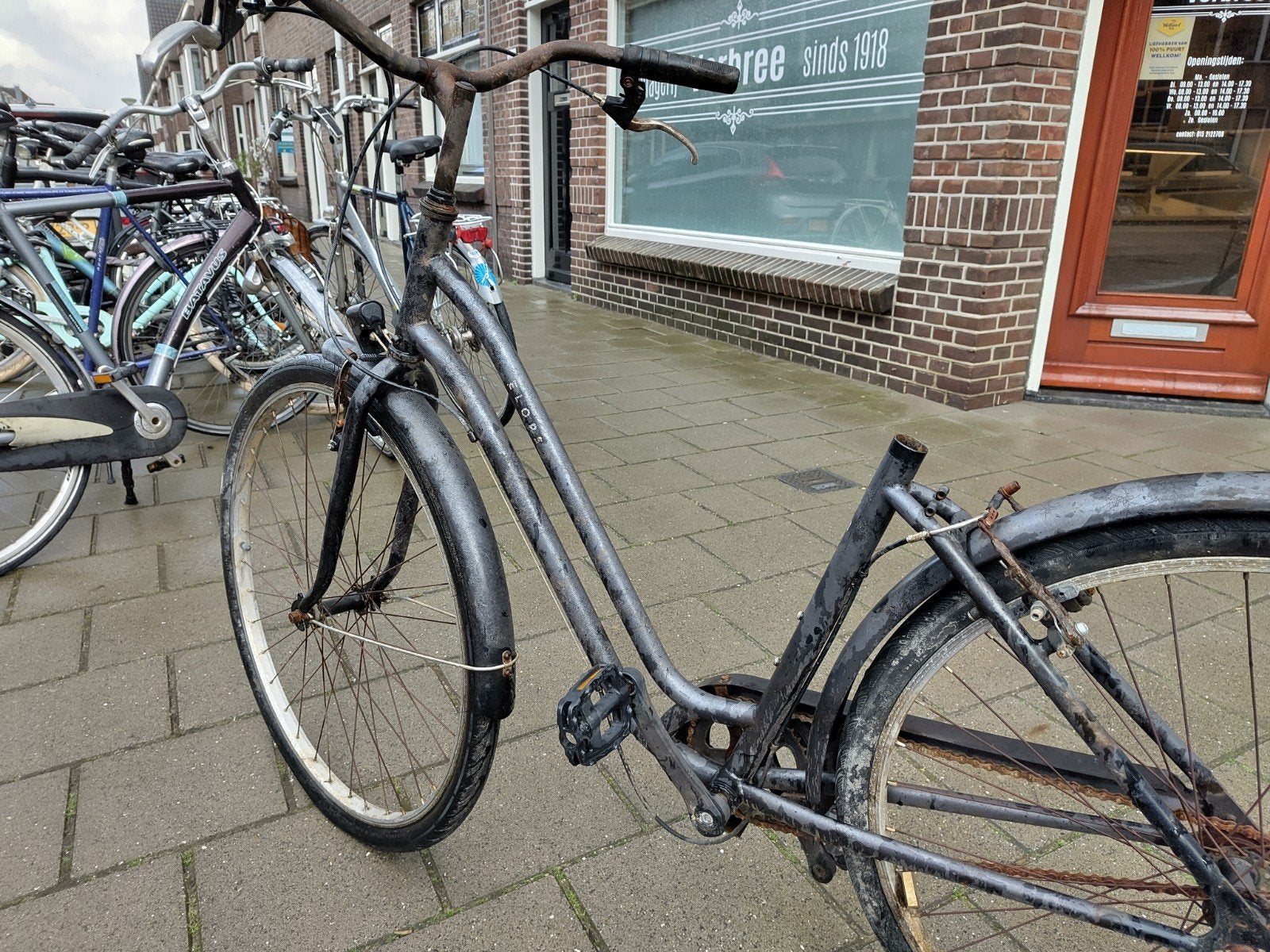 2 fietsen voor onderdelen of omsmelten, Ophalen, Gebruikt, Overige typen, Staal
