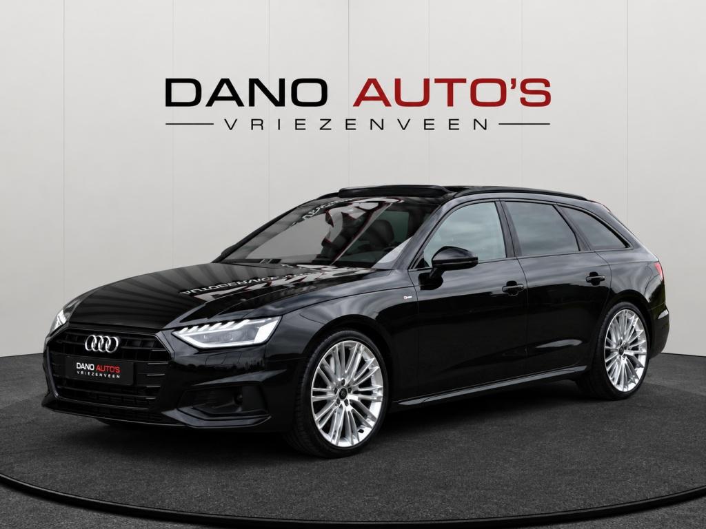 Audi A4 Avant 35 TFSI Advanced Pano/B&O/Camera/LED/Leer, Auto's, Audi, Gebruikt, A4, Zwart, Leder