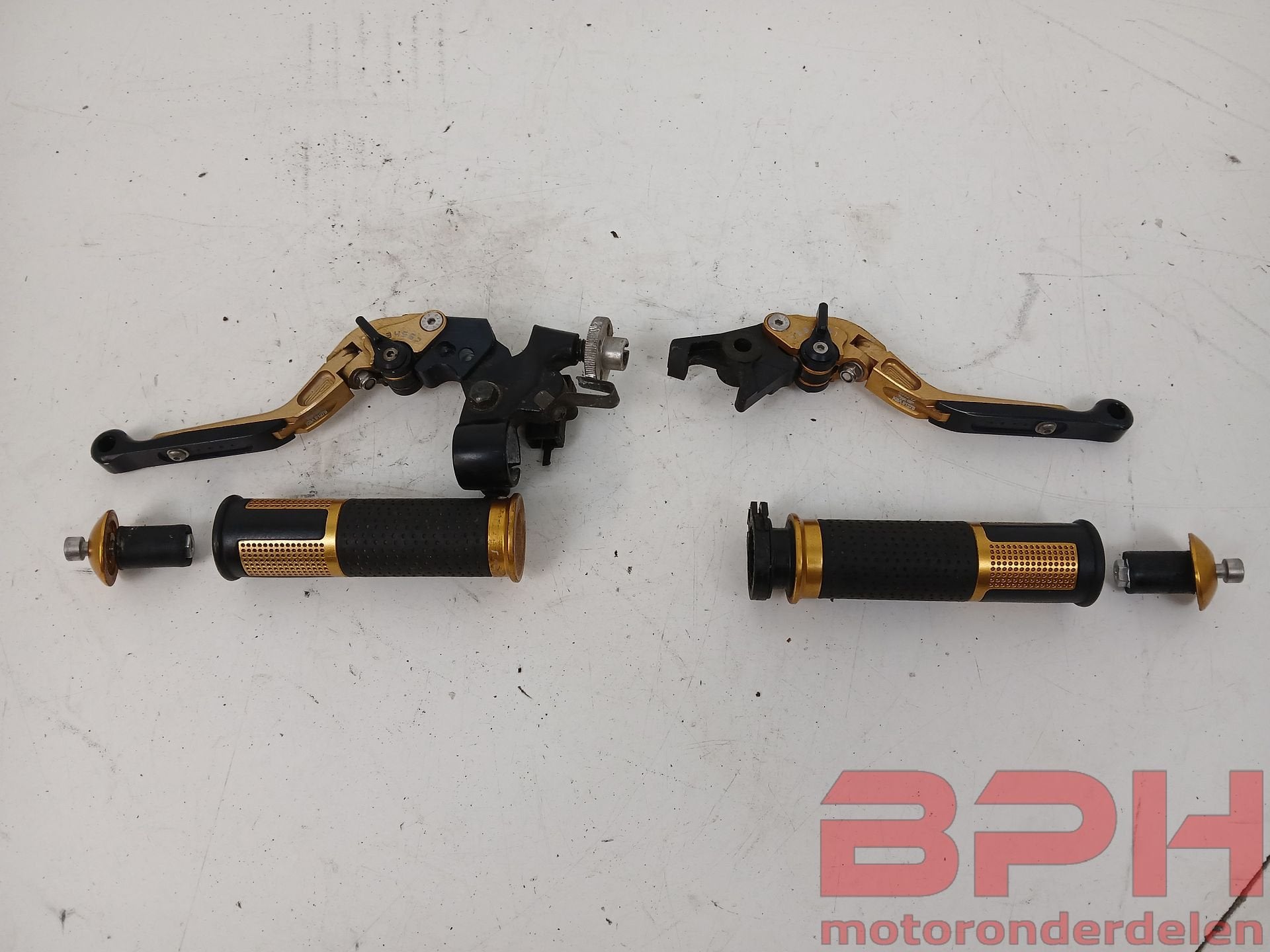 Mizu hendels + Rizoma handvatten Suzuki GSX-R 600 750 1000 K, Motoren, Gebruikt, -, -, Ophalen of Verzenden