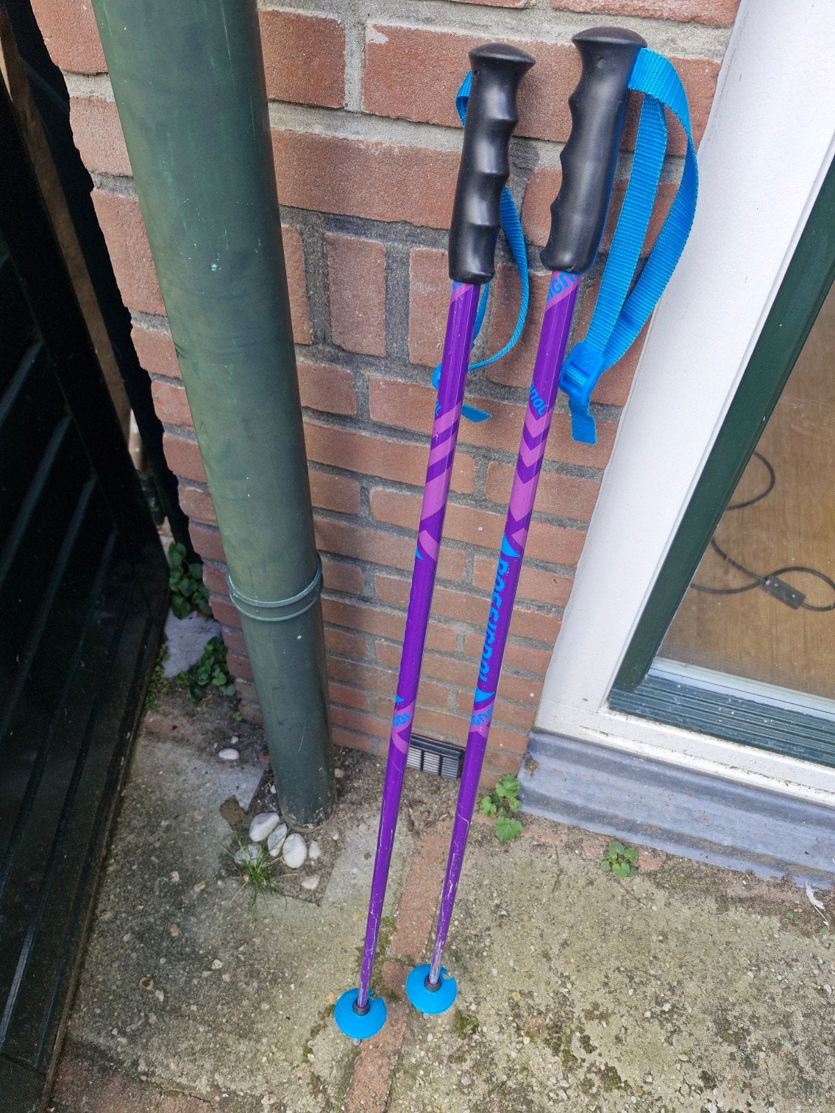 skistokken kind 100 cm, Overige merken, Gebruikt, Stokken, 100 tot 140 cm