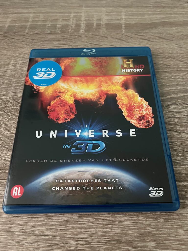 Blu-ray The Universe in 3D - Catastrophes That Changed ..., Ophalen of Verzenden, Gebruikt, Documentaire en Educatief