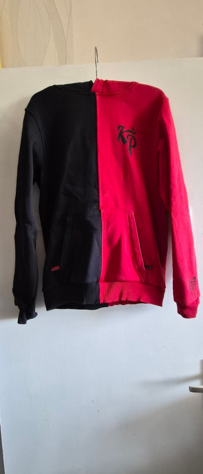 KP (Knol Power) Hoodie Zwart/Rood Maat XS, Kinderen en Baby's, Ophalen, Zo goed als nieuw, Knol power, Jongen of Meisje