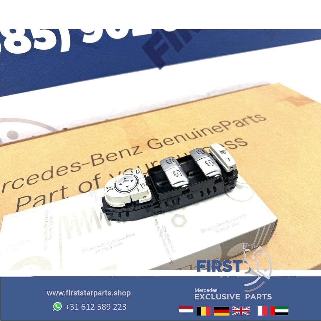 W205 W213 RAAM BEDIENING SCHAKELAAR Mercedes C + E Klasse 20, Gebruikt, -, Ophalen of Verzenden, -