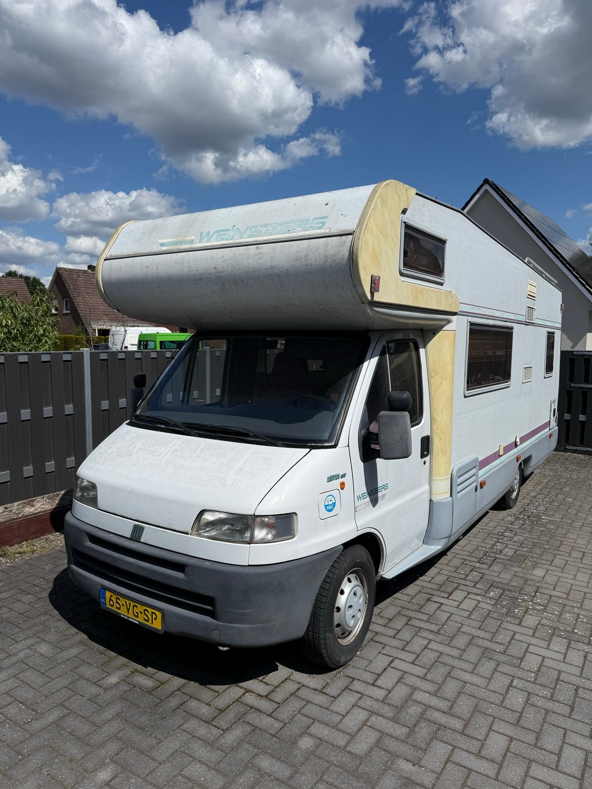 Weinsberg Fiat Ducato 2.5 TDI Camper | 1995 | Compleet, Caravans en Kamperen, Campers, Alkoof, Ringverwarming, Fiat, 6 tot 7 meter