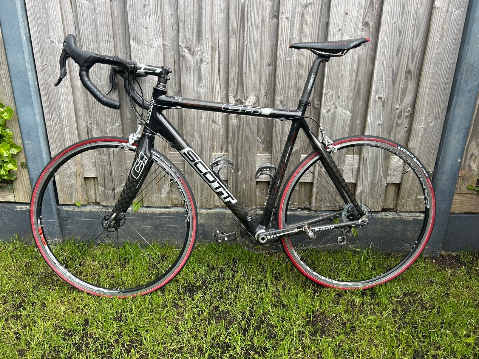 Scott CR1, superlichte carbon racefiets, Carbon, Zo goed als nieuw, Meer dan 20 versnellingen, 53 tot 57 cm