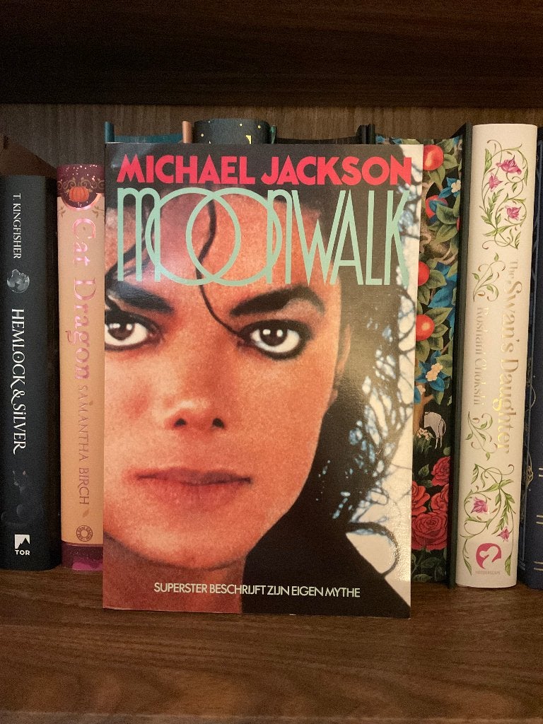 Zeldzame eerste druk Moonwalk - Michael Jackson z.g.a.n., Michael Jackson, Verzenden, Zo goed als nieuw, Film, Tv en Media
