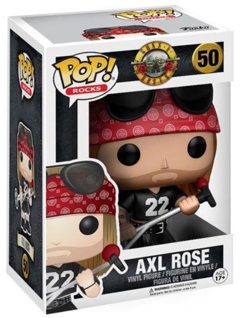 FUNKO - Rocks - Guns n Roses - 50 - Axl Rose, Funko EU, B.V., Nieuw, Ophalen of Verzenden, https://funko.com/nl/Contact-Funko-Customer-Care-Form/