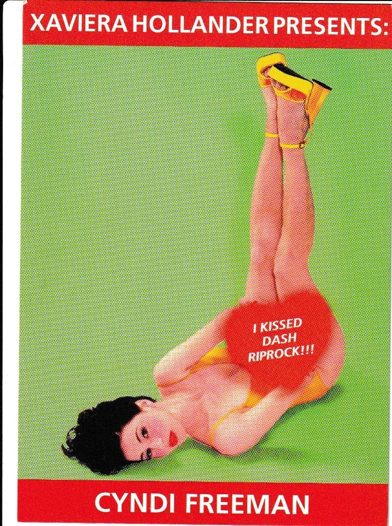 Xaviera Hollander pres: Cyndi Freeman kissed dash sexy pose, Ophalen, 1980 tot heden, Ongelopen, Sterren en Beroemdheden