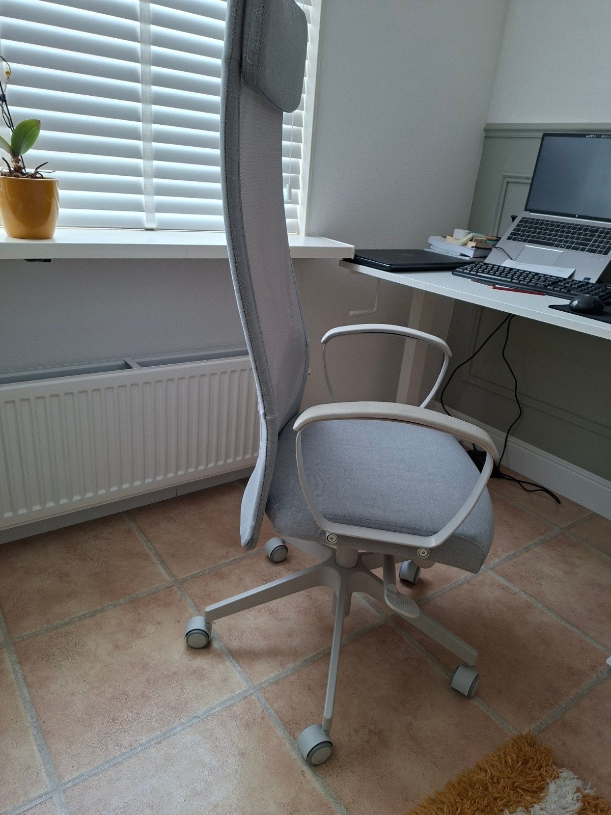 Ikea Markus Bureaustoelen, Huis en Inrichting, Ophalen of Verzenden, Zo goed als nieuw, Grijs, Bureaustoel