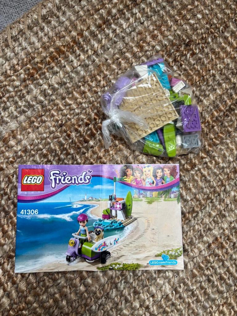 Lego Friends 41306 Mia's Strandscooter, Lego, Friends, Ophalen of Verzenden, Zo goed als nieuw