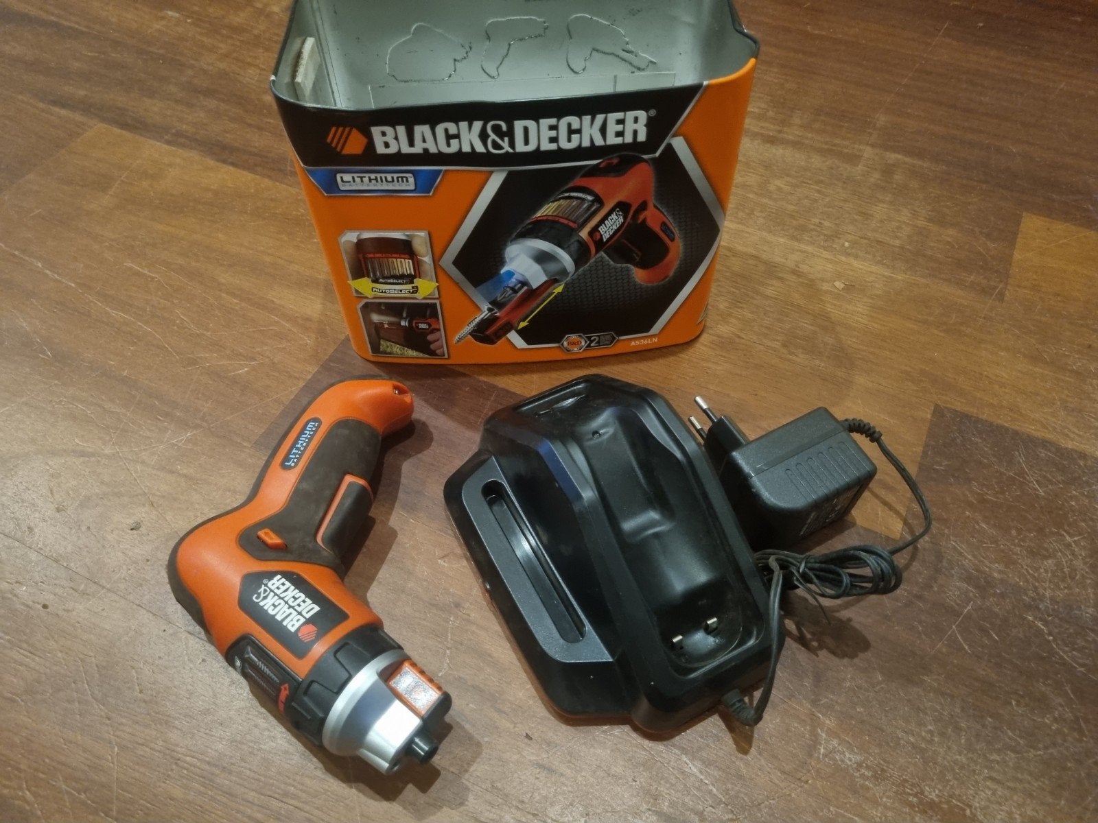 black & decker mini schroefmachine, Ophalen, Zo goed als nieuw, Boor- en Schroefmachine