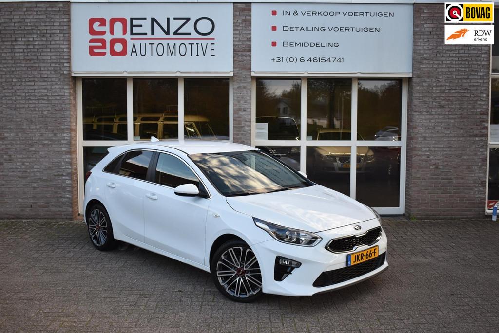Kia Ceed 1.5 T-GDi DynamicPlusLine ACC Led Camera, Auto's, Voorwielaandrijving, Gebruikt, 4 cilinders, Wit