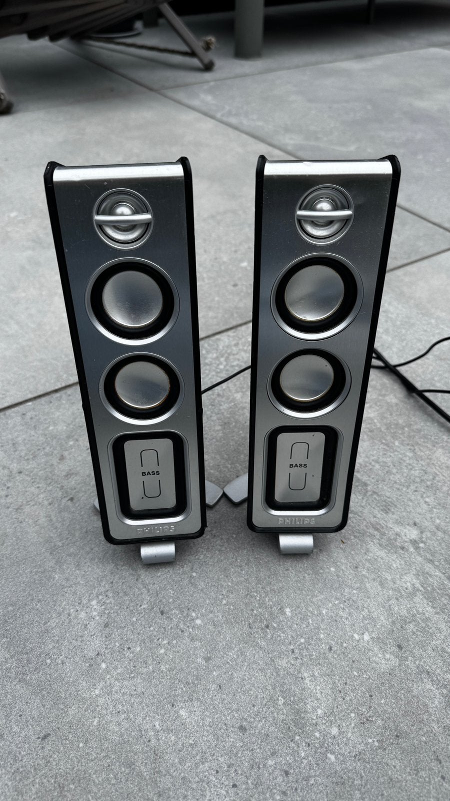 Philips MMS321 Speakerset - Compleet en Goed Geluid, Philips, Gebruikt, Speakerset, Ophalen of Verzenden