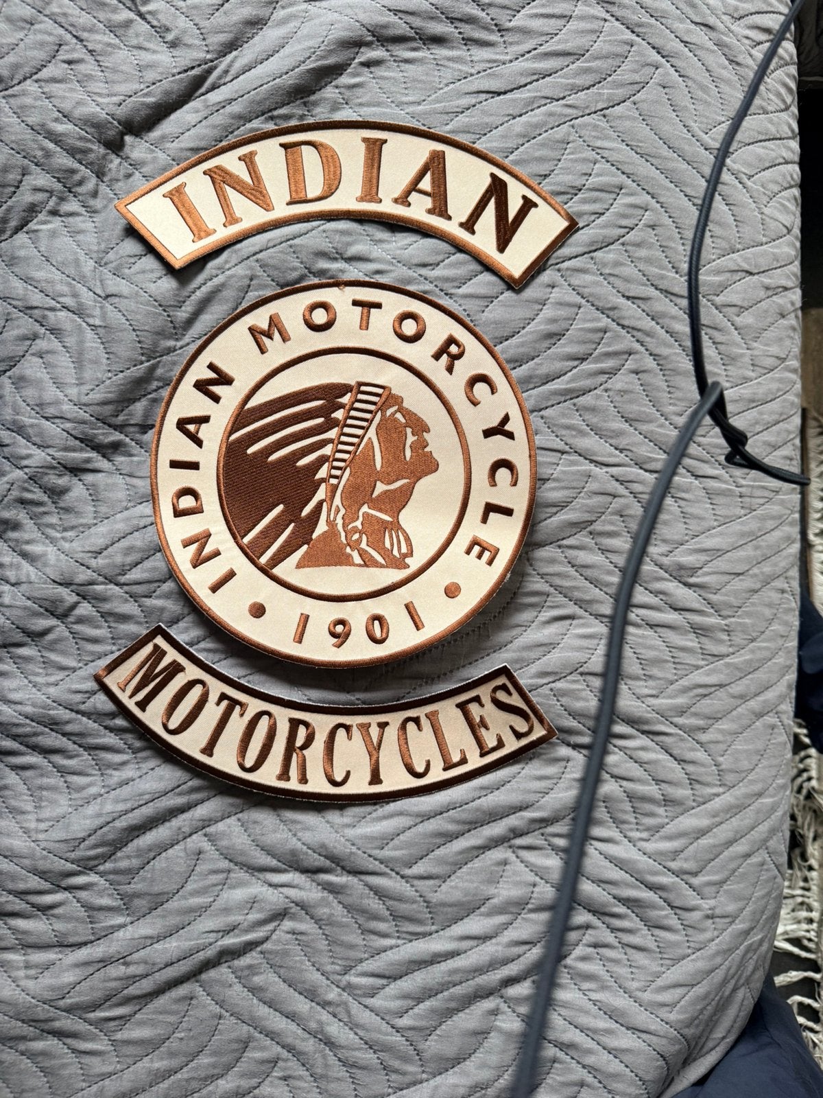 Patch Indian Motorcycle, Motoren, Ophalen of Verzenden, Nieuw zonder kaartje