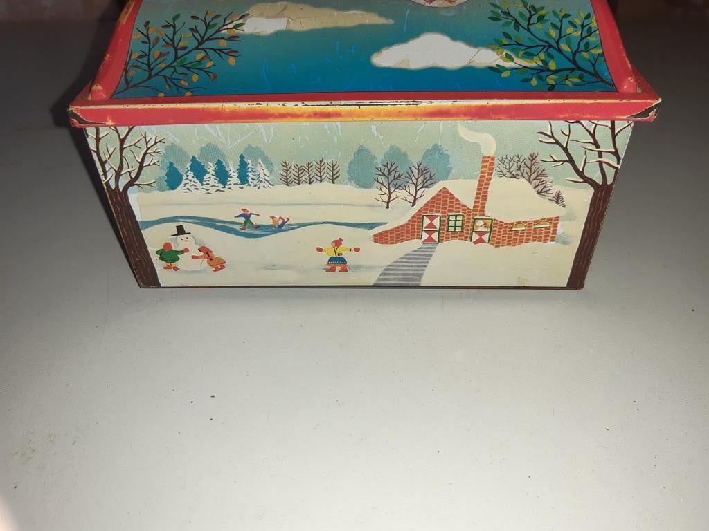 Vintage trommeltje, Verzamelen, Ophalen, Gebruikt, Overige, Overige merken