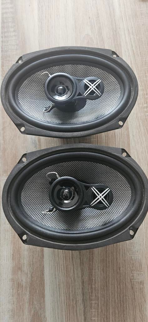Z.G.A.N. Excalibur XT6930 – (6x9″) 3-weg speakers, Ophalen of Verzenden, Zo goed als nieuw