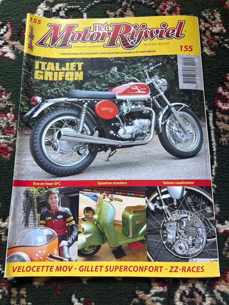 Het MotorRijwiel Magazine - Editie 155, Boeken, Motoren, Ophalen of Verzenden, Zo goed als nieuw, Algemeen