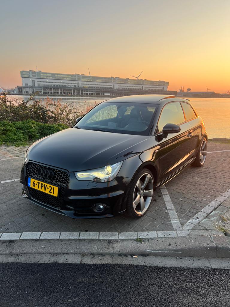 Audi A1 1.4 TFSI 185 PK Automaat | S-line | Panoramadak, Auto's, A1, Zwart, 4 cilinders, 1165 kg