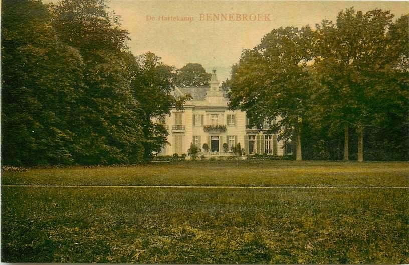 380-009-035 Bennebroek De Hartekamp, Verzamelen, Verzenden, Voor 1920, Noord-Holland