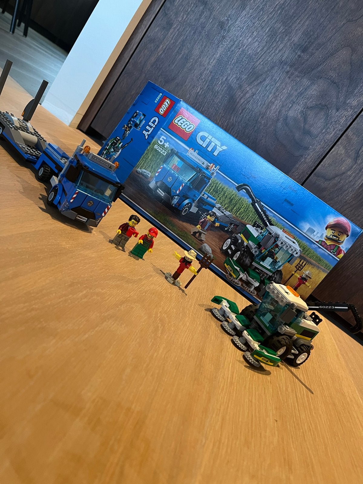 Lego City 60223 Harvester Transport met doos en instructies, Compleet, City, Lego, Ophalen of Verzenden