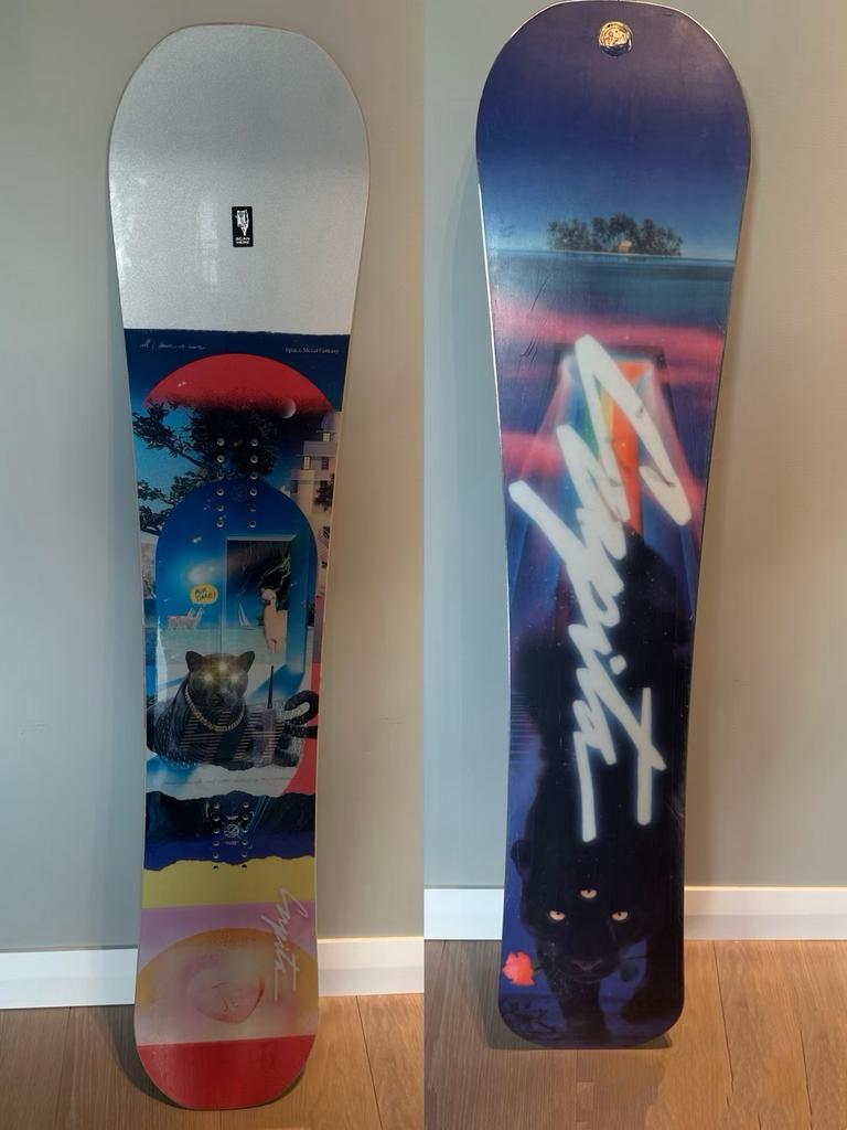 CAPiTA snowboard dames goed onderhouden 142cm, Ophalen, Zo goed als nieuw, Board