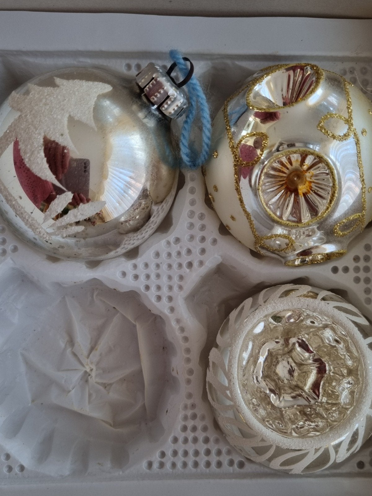 ANTIEKE KERSTBALLEN, Diversen, Ophalen of Verzenden