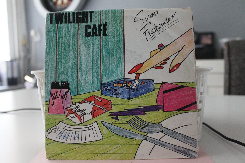 7" Single Susan Fassbender - Twilight Café / Get Around It, Gebruikt, 7 inch, Ophalen of Verzenden, Pop