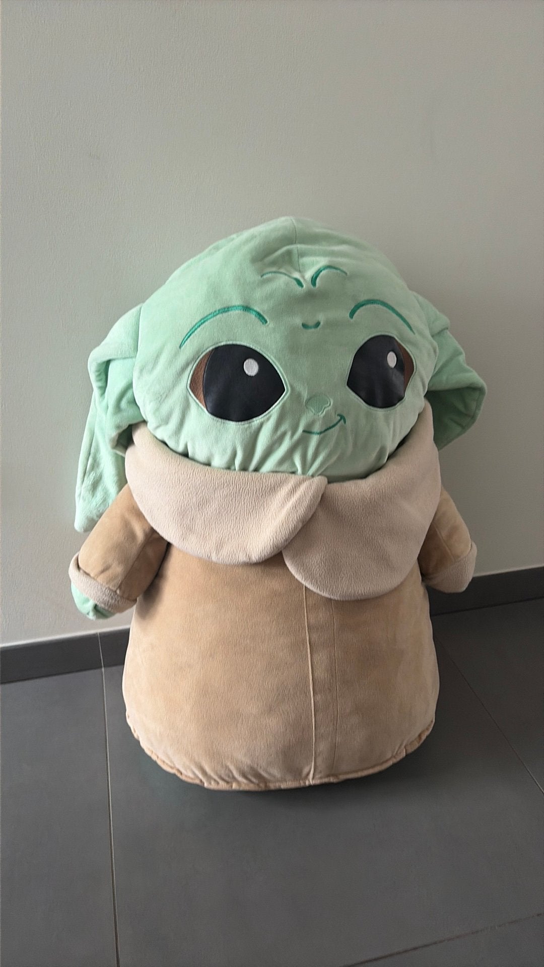 Grote Yoda knuffel 80cm, Ophalen of Verzenden, Zo goed als nieuw, Overige typen